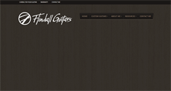 Desktop Screenshot of flindallguitars.com